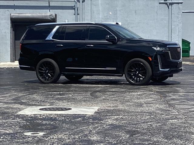 used 2022 Cadillac Escalade car, priced at $54,799