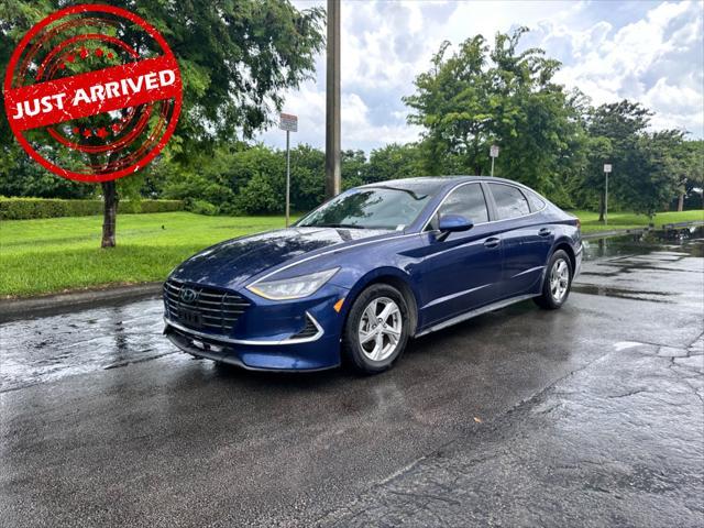 used 2021 Hyundai Sonata car, priced at $12,699