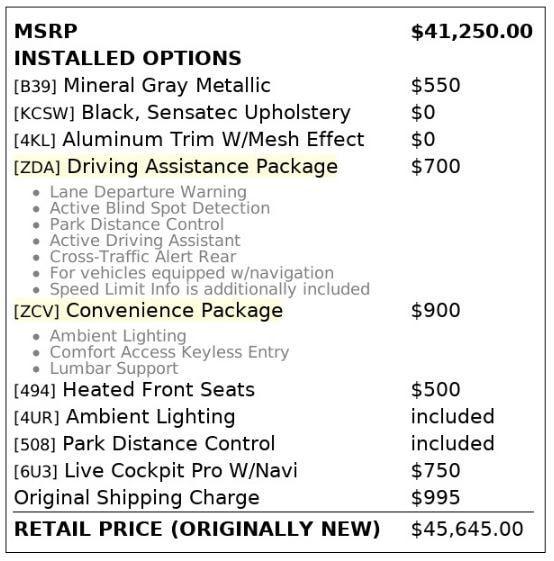 used 2021 BMW 330 car, priced at $21,499