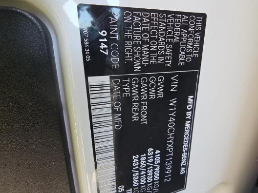 used 2023 Mercedes-Benz Sprinter 2500 car, priced at $41,999