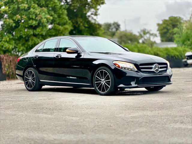 used 2021 Mercedes-Benz C-Class car, priced at $21,999