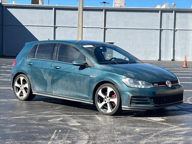 used 2018 Volkswagen Golf GTI car, priced at $14,999