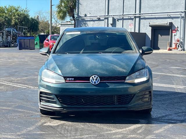 used 2018 Volkswagen Golf GTI car, priced at $14,999