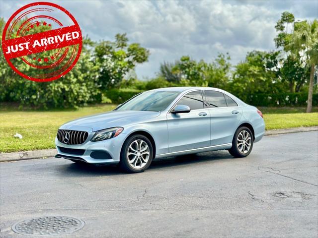 used 2015 Mercedes-Benz C-Class car, priced at $15,899