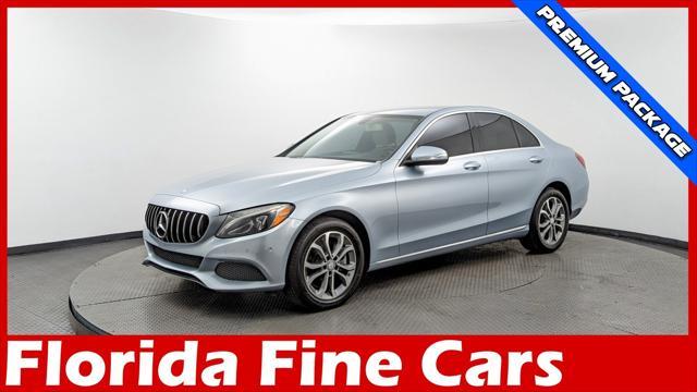 used 2015 Mercedes-Benz C-Class car, priced at $15,499