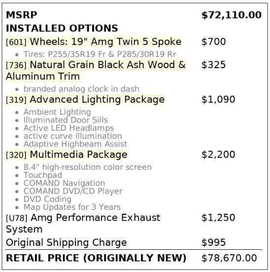 used 2018 Mercedes-Benz AMG C 63 car, priced at $38,999