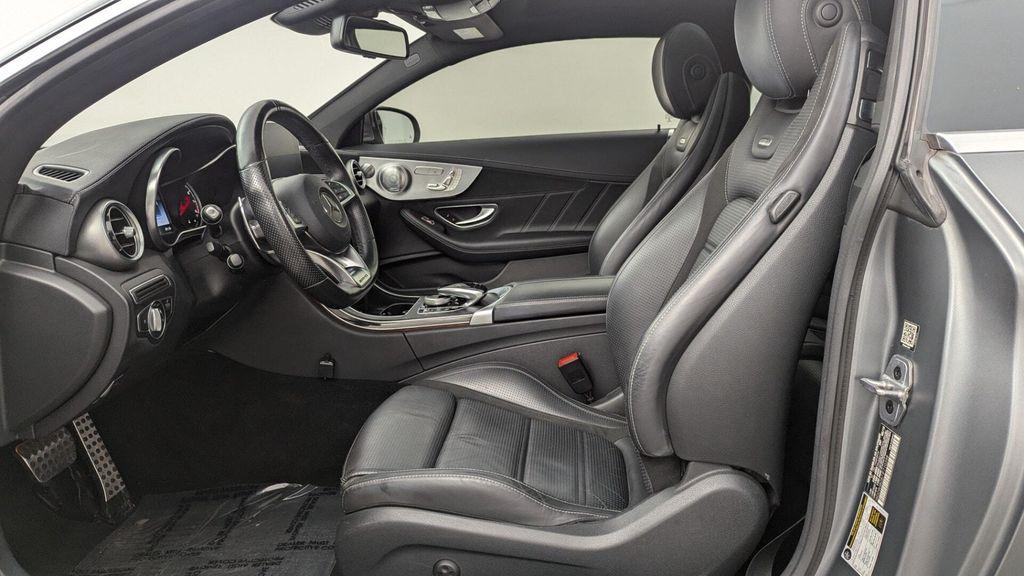 used 2018 Mercedes-Benz AMG C 63 car, priced at $38,999