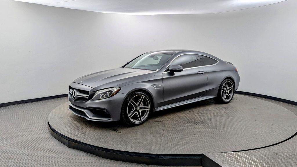 used 2018 Mercedes-Benz AMG C 63 car, priced at $38,999