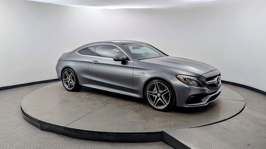 used 2018 Mercedes-Benz AMG C 63 car, priced at $38,999