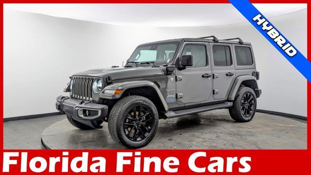 used 2021 Jeep Wrangler Unlimited 4xe car, priced at $27,499