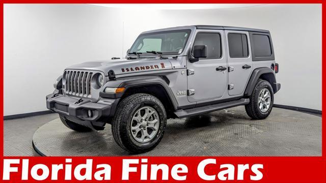 used 2021 Jeep Wrangler Unlimited car, priced at $26,699