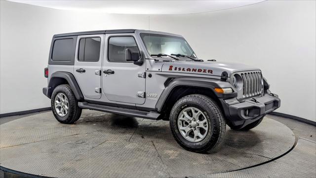 used 2021 Jeep Wrangler Unlimited car, priced at $26,699