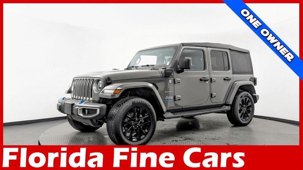 used 2023 Jeep Wrangler 4xe car, priced at $25,099