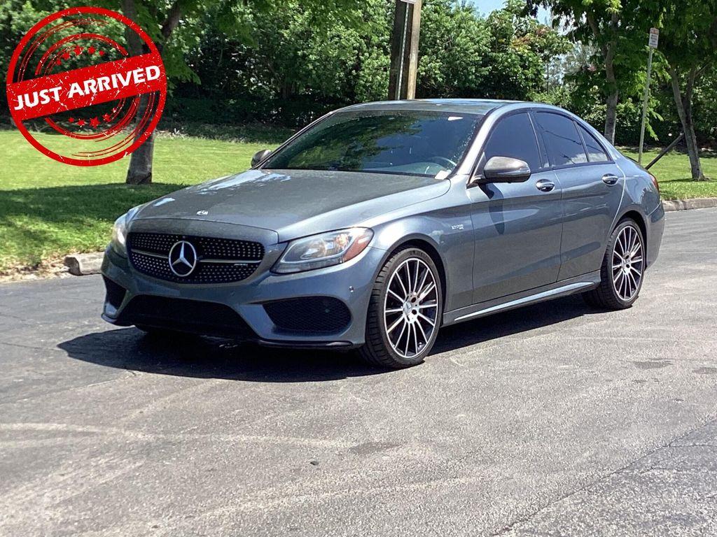 used 2018 Mercedes-Benz AMG C 43 car, priced at $25,999