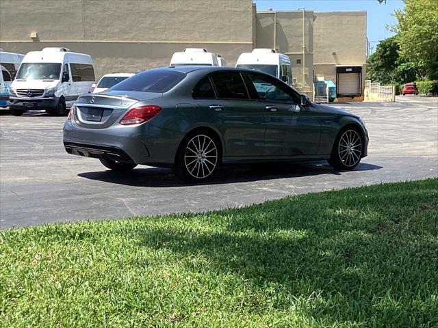 used 2018 Mercedes-Benz AMG C 43 car, priced at $25,999