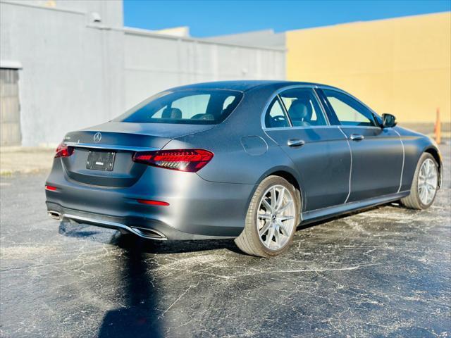 used 2021 Mercedes-Benz E-Class car, priced at $34,999