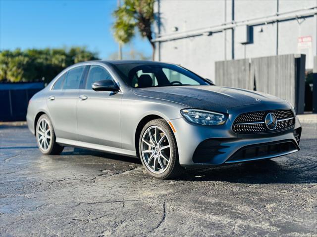 used 2021 Mercedes-Benz E-Class car, priced at $34,999