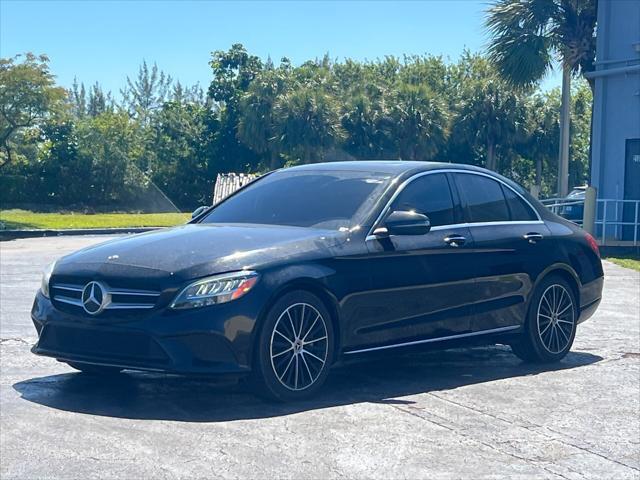 used 2021 Mercedes-Benz C-Class car, priced at $19,499