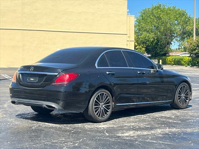 used 2021 Mercedes-Benz C-Class car, priced at $19,499