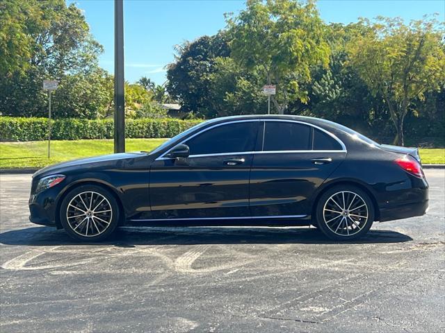 used 2021 Mercedes-Benz C-Class car, priced at $19,499