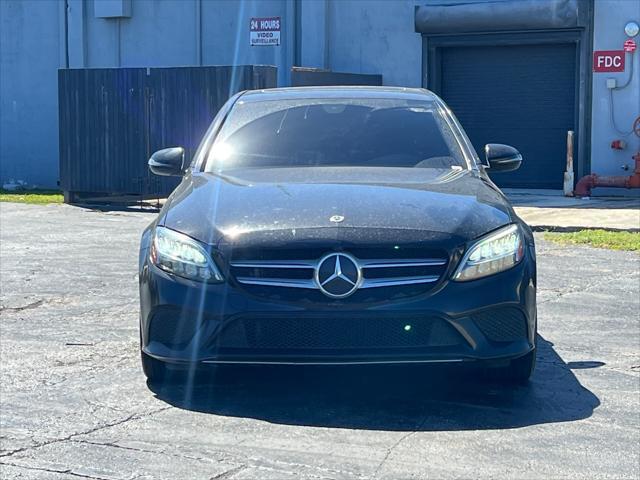 used 2021 Mercedes-Benz C-Class car, priced at $19,499