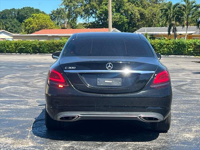 used 2021 Mercedes-Benz C-Class car, priced at $19,499