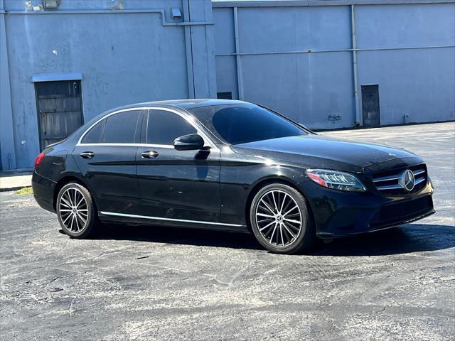 used 2021 Mercedes-Benz C-Class car, priced at $19,499