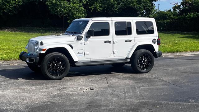 used 2022 Jeep Wrangler Unlimited 4xe car, priced at $29,999