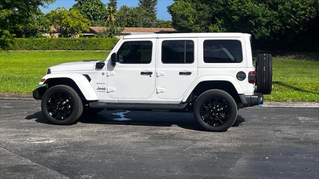used 2022 Jeep Wrangler Unlimited 4xe car, priced at $29,999