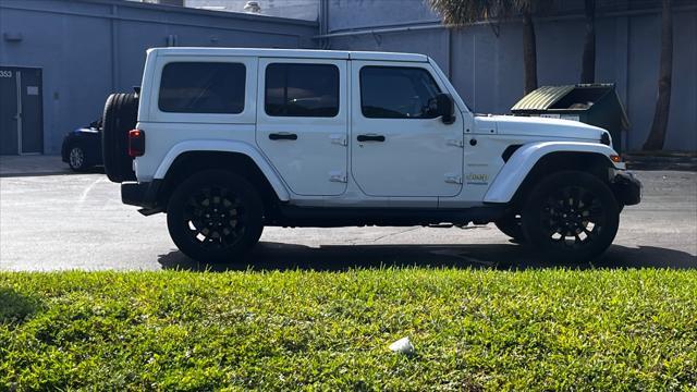 used 2022 Jeep Wrangler Unlimited 4xe car, priced at $29,999
