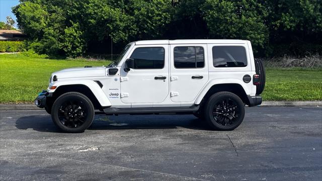 used 2022 Jeep Wrangler Unlimited 4xe car, priced at $29,999