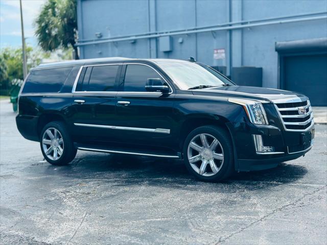 used 2018 Cadillac Escalade ESV car, priced at $17,999
