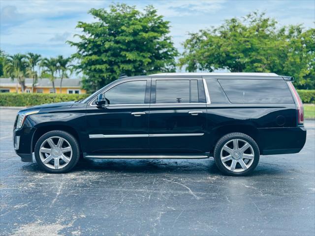 used 2018 Cadillac Escalade ESV car, priced at $17,999