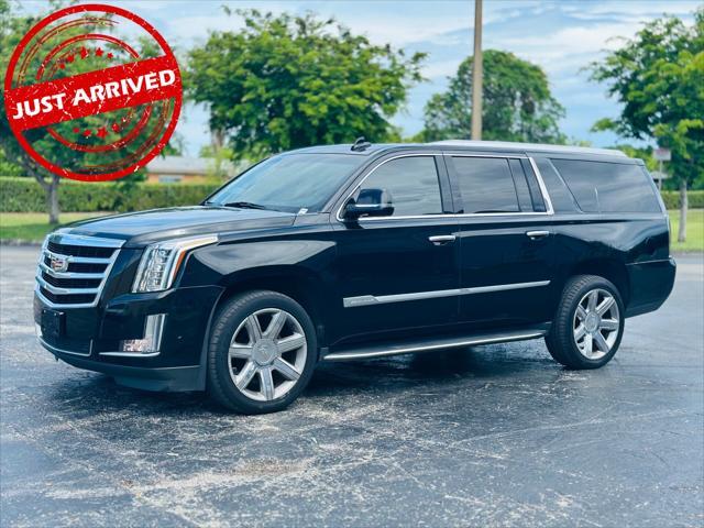 used 2018 Cadillac Escalade ESV car, priced at $17,999