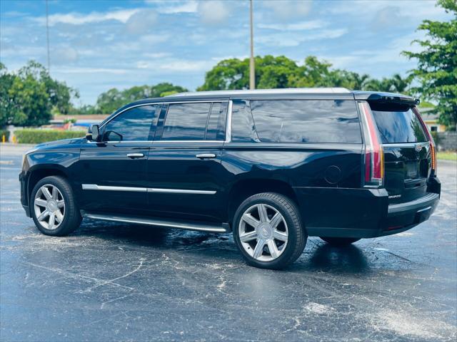used 2018 Cadillac Escalade ESV car, priced at $17,999