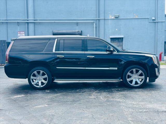 used 2018 Cadillac Escalade ESV car, priced at $17,999