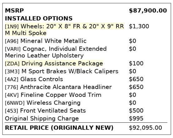 used 2022 BMW 840 car, priced at $37,299