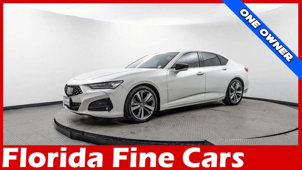 used 2021 Acura TLX car, priced at $26,999