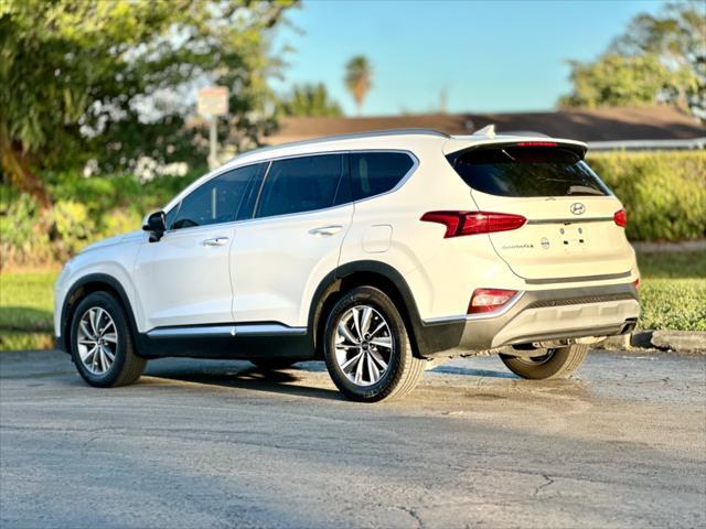 used 2019 Hyundai Santa Fe car, priced at $16,997