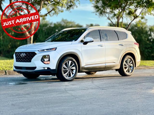 used 2019 Hyundai Santa Fe car, priced at $16,997