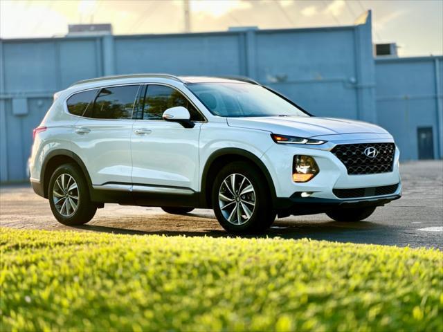 used 2019 Hyundai Santa Fe car, priced at $16,997