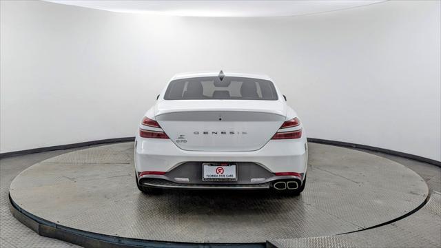 used 2022 Genesis G70 car, priced at $24,599