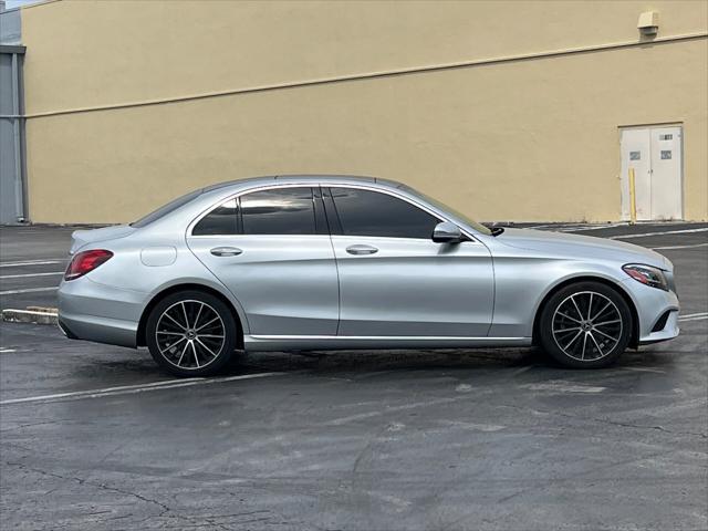 used 2021 Mercedes-Benz C-Class car, priced at $19,999