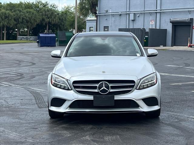 used 2021 Mercedes-Benz C-Class car, priced at $19,999