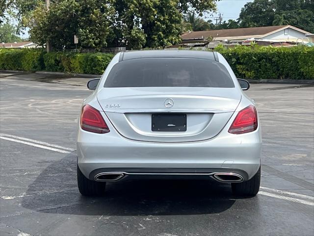 used 2021 Mercedes-Benz C-Class car, priced at $19,999