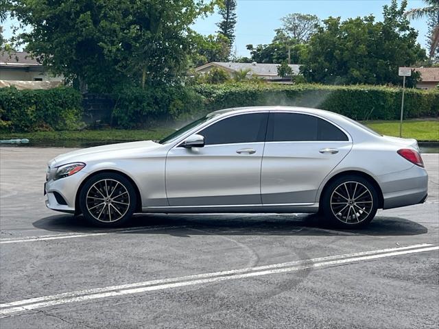 used 2021 Mercedes-Benz C-Class car, priced at $19,999