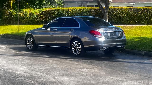 used 2018 Mercedes-Benz C-Class car, priced at $15,999