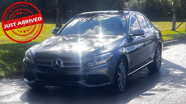 used 2018 Mercedes-Benz C-Class car, priced at $15,999