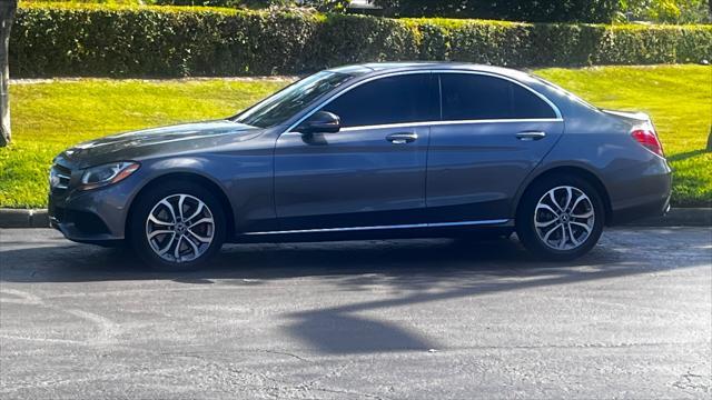 used 2018 Mercedes-Benz C-Class car, priced at $15,999