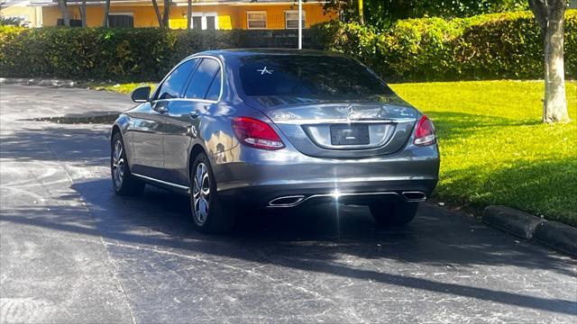 used 2018 Mercedes-Benz C-Class car, priced at $15,999